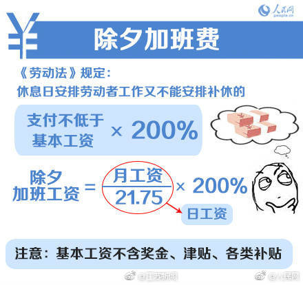 春节加班费该怎么算？一篇文章解读你的疑惑